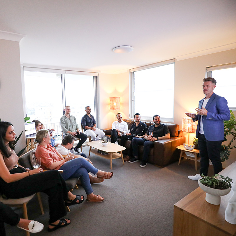 Friends, family and colleagues at the Increate launch