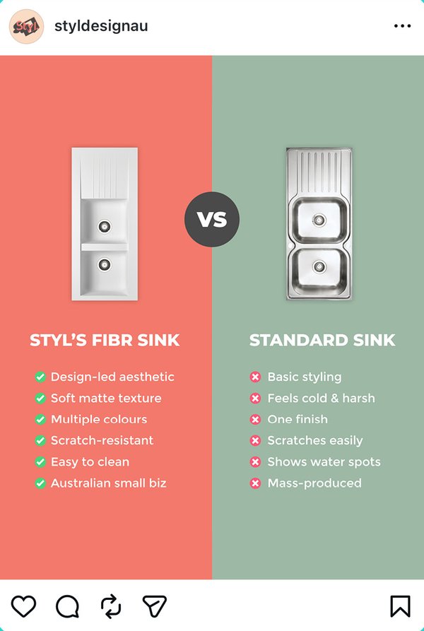 Styl Design comparison ad