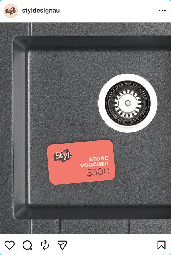 Styl Design store voucher ad